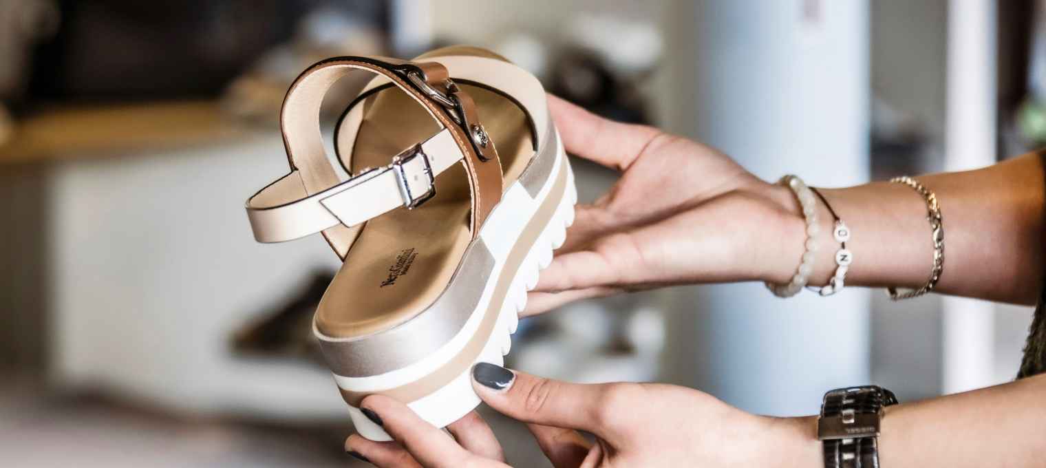 Schuh Detail Vogelsberger